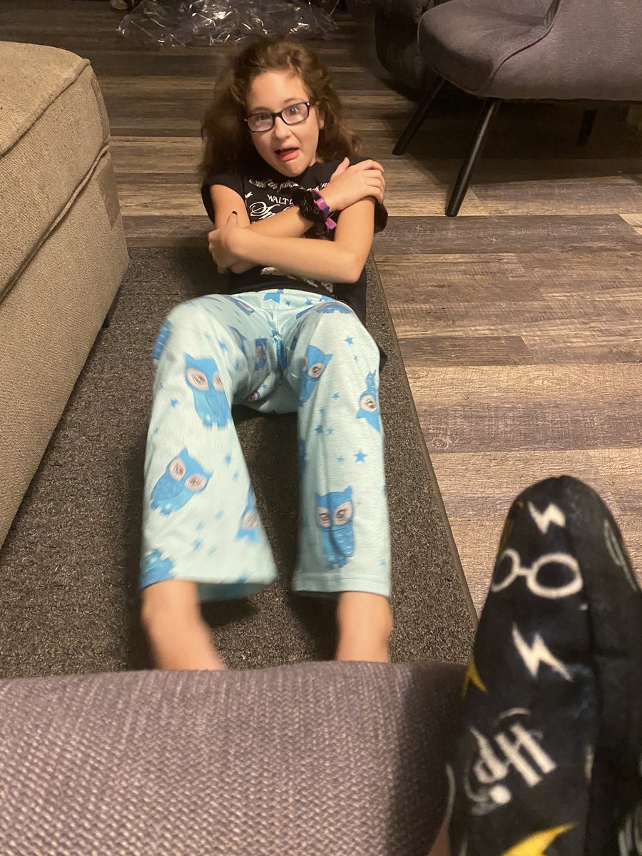 OrnellaBeth's tweet photo. Kate had a great time watching Monday’s AHG seminar! She learned sit ups are tough! @AHGnews @thegreatflip  thanks coach Jody and Hannah! https://t.co/dXeAVwphOs