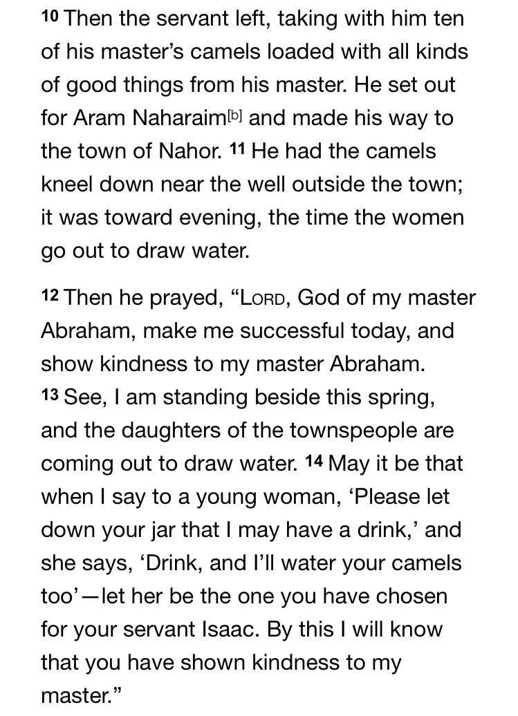 Second, the first mention of a nose ring is Genesis 24 when Abraham is looking for a a wife for Isaac, you can review your personal copies of the chapter in full, however some passages that mention a nose ring being given as a gift from a man to a woman is included in this tweet