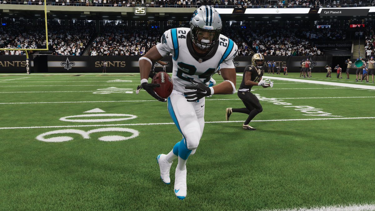 Panthers_MBL's tweet photo. Week 10 || Panthers 34 Saints 18

A balanced offense and an opportunistic defense was the recipe for success vs the Saints. CMC had 2 TDs and the defense 3 INTs including a pick six. Taysom Hill throwing for 372 yds is troubling even if it was part of the game plan. https://t.co/im5cbWdqtZ