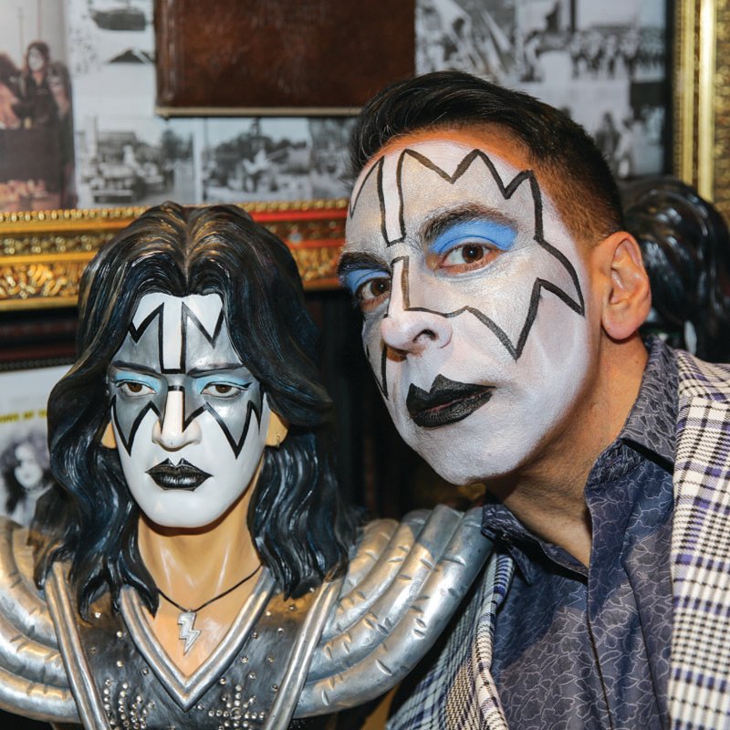Have you ever worn KISS makeup?!🤘 #RockNRoll
