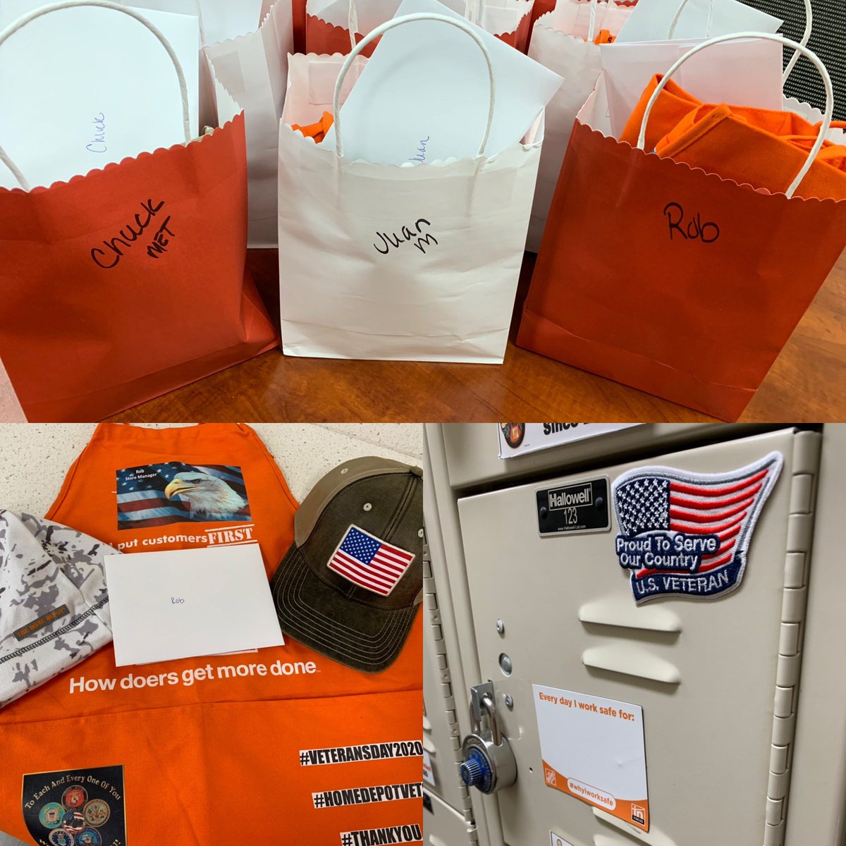 Candace Foley (@candacefoley90) on Twitter photo Thank you to all the men and women who serve our country. A special thank you to our very own at 1273! ❤️🤍💙🇺🇸 #VeteransDay2020 #HomeDepotVets <a href="/RoballenHD/">Rob Allen</a> <a href="/Juliewilson1273/">Julie Wilson</a> <a href="/TomROCSutton/">Tom Sutton</a> @HdTedesco <a href="/Dan_CaswellHD/">Dan Caswell</a> @ROCAnne70 Thank you to all the men and women who serve our country. A special thank you to our very own at 1273! ❤️🤍💙🇺🇸 #VeteransDay2020 #HomeDepotVets <a href="/RoballenHD/">Rob Allen</a> <a href="/Juliewilson1273/">Julie Wilson</a> <a href="/TomROCSutton/">Tom Sutton</a> @HdTedesco <a href="/Dan_CaswellHD/">Dan Caswell</a> @ROCAnne70