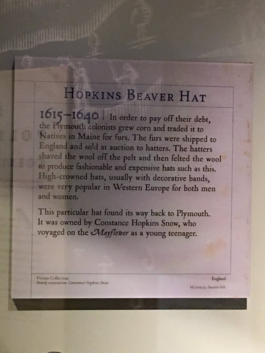 coldorangina's tweet image. #MayflowerCompact #Mayflower400 #ThankyouforyourService My 10th great grandmother’s grave and beaver hat. As a child, she traveled in the Mayflower as her parents sought freedom. Our Military &amp;amp; Veterans have fought, bled &amp;amp; died to preserve that dream they brought with them. 🇺🇸🙏🏻