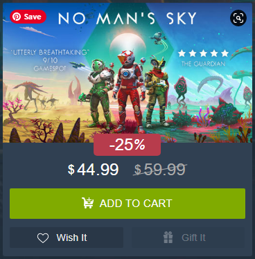 DigitalDistrib1's tweet photo. No Man's Sky runs in both standard and VR modes. Does not require a VR headset and is available for Windows or Steam.
Limited Time Offer: Save 25% @ https://t.co/eCBSqHLF6e
#SteamDeals
#WindowsDeals
#GameSoftware
#videogames
#VRChat
#VRGames
#VR
#VirtualReality
#GameDownloads https://t.co/WgAgECtg1c