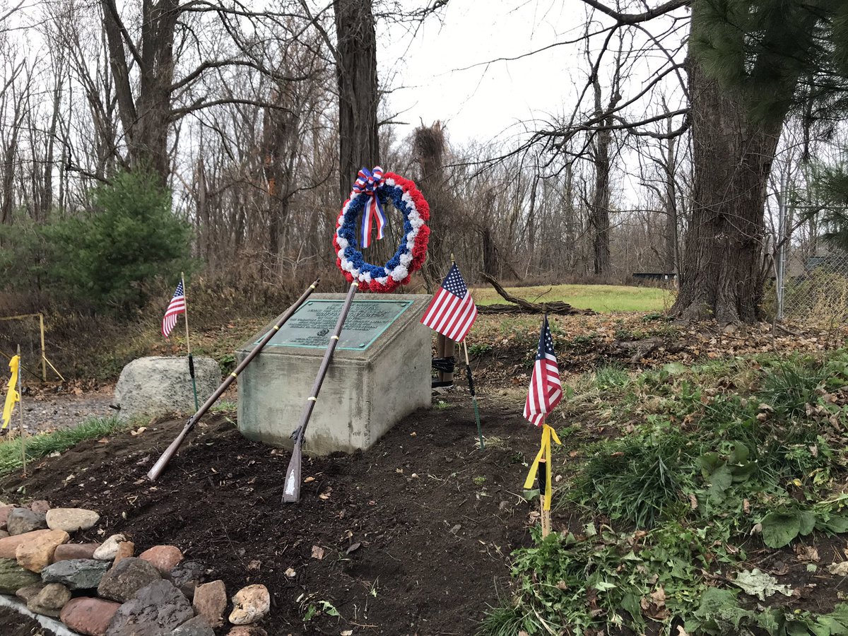 ColJacobGriffin's tweet photo. TY @rbuccheri1776 and @ReillyClass for being such great Patriots and helping at Griffin’s Tavern Historic Site! https://t.co/G84lXpXe4k