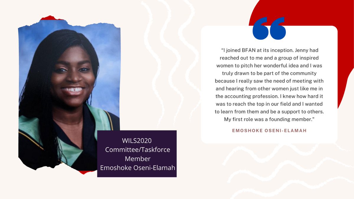 bfannetwork's tweet photo. Thank you to Women in Leadership Summit 2020 (WILS2020) committee member Emoshoke Oseni-Elamah for your teamwork, help and support in planning this year’s WILS2020. We could not have done it without volunteers like you. #WILS2020 #BFANNETWORK #VOLUNTEERING #DiversityAndInclusion https://t.co/HF4ei59dZo