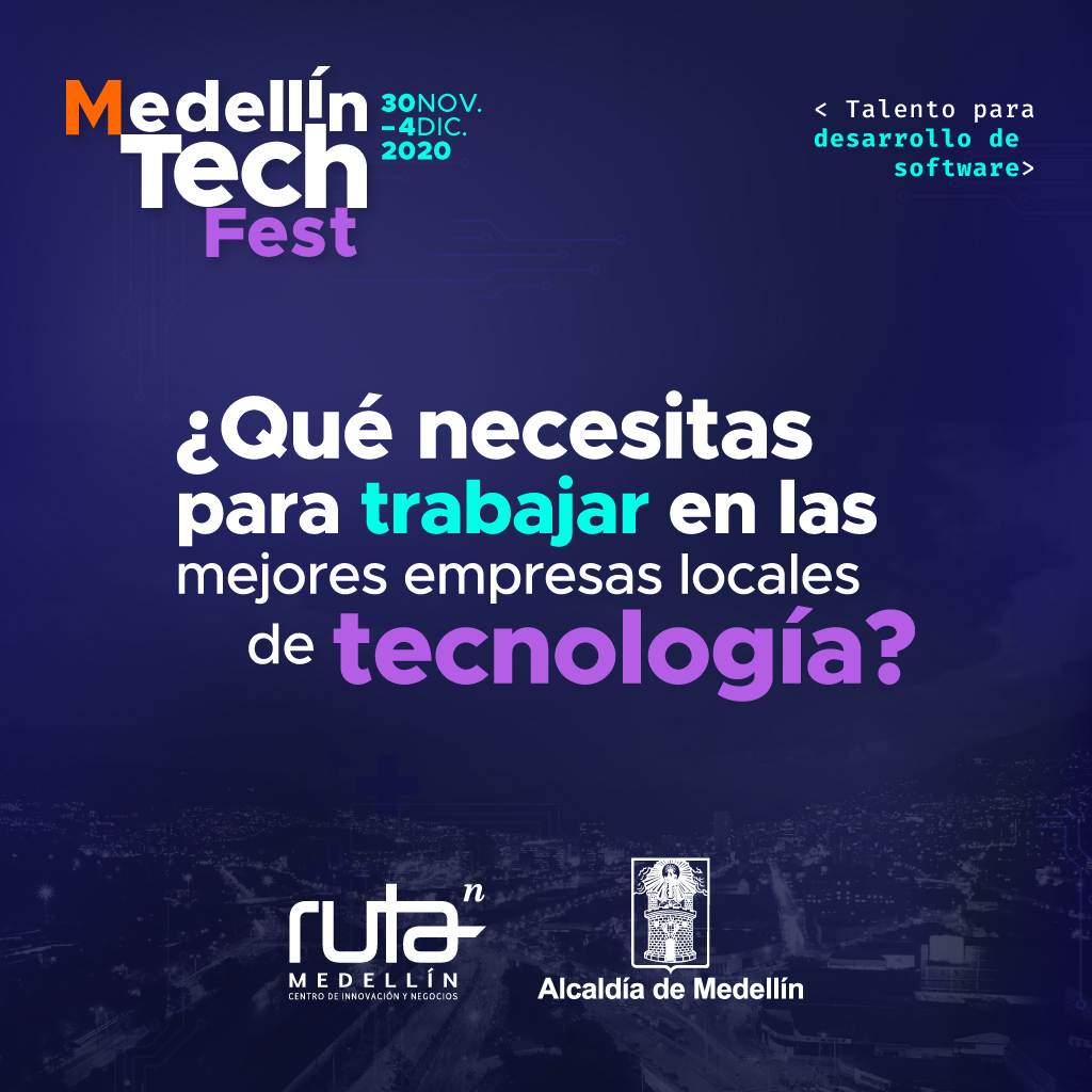 CeibaSoftware's tweet photo. ¿Quisieras trabajar como #programador en una empresa de #Medellín?

Pon a prueba tus habilidades en #desarrollo de #software, experimenta el proceso de selección de ocho empresas de #TI locales.

Regístrate: https://t.co/AKbhmx30wW

¡Anímate a participar!

 #TrabajoSíHay #Devs https://t.co/wukIF9SvXQ