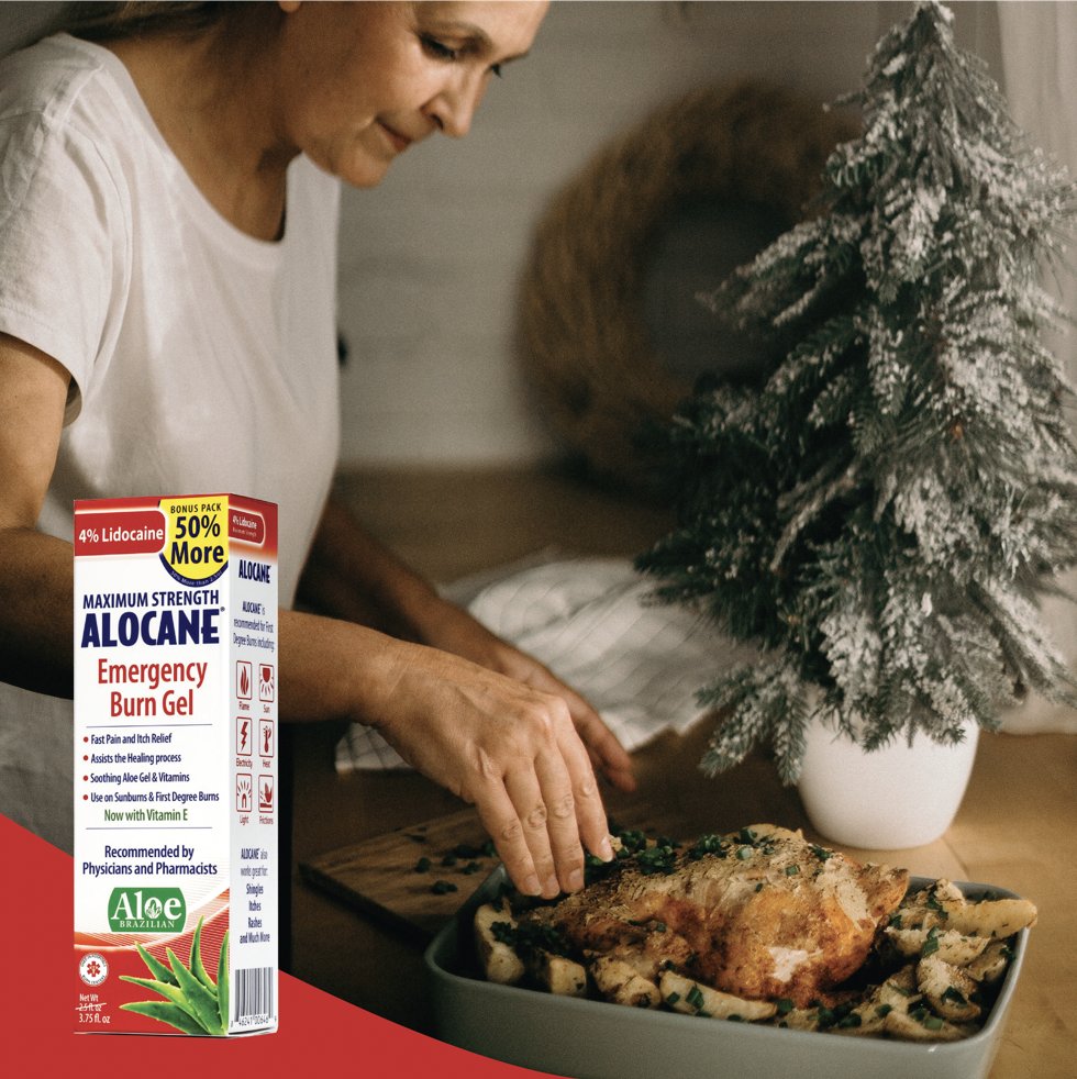 AlocaneGel's tweet photo. With Thanksgiving cooking coming up, make sure you have your Alocane® Burn Gel and other products handy for any emergencies in the kitchen! https://t.co/DayXXadHdJ