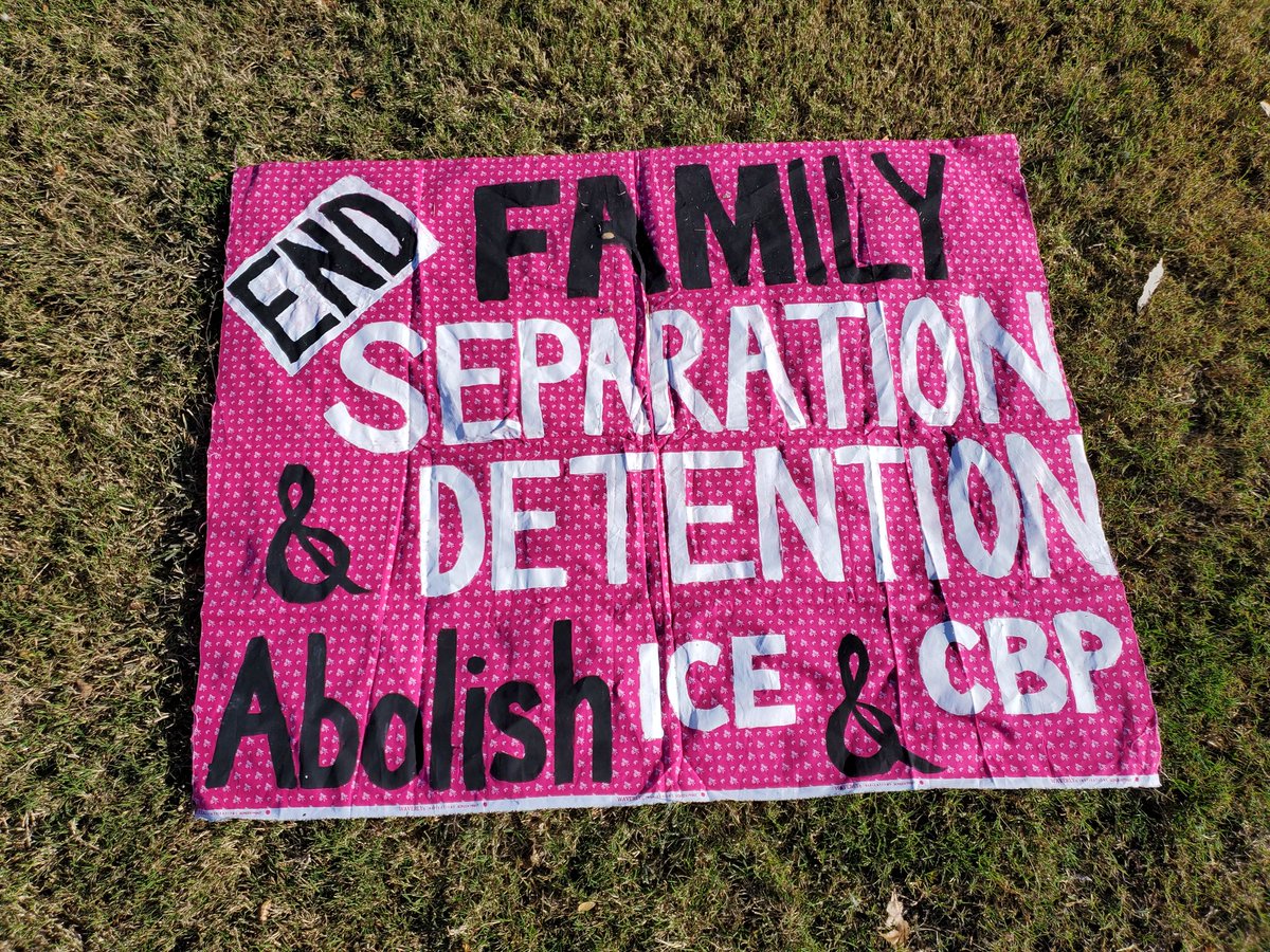 jonanuevayork's tweet photo. The fight continues until we #AbolishICE, then we go after all other forms of #BorderImperialism https://t.co/tPzQdmvo6W
