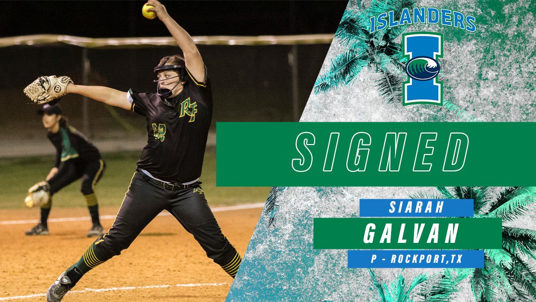 IslandersSball's tweet photo. SIGNED!🏝️ Let's give a big ISLANDER welcome to Siarah Galvan! 🤙
#ShakasUp #TAMUCC https://t.co/Vhb0MQg5Vd