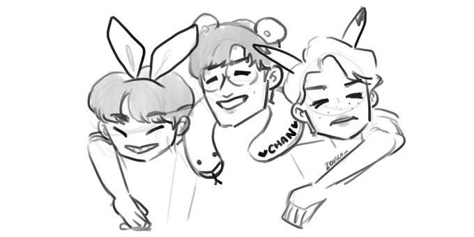 first and most recent posted skz drawings ? https://t.co/X8G4bNONW0 