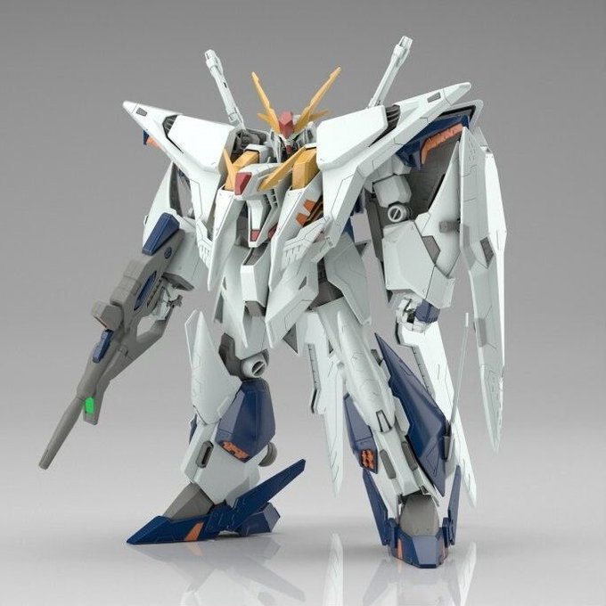 ガンプラ Hgクスィーガンダム発表 サイズがでかすぎる 小説版に寄ったデザインが良い とファン熱狂 1 2 ねとらぼ調査隊