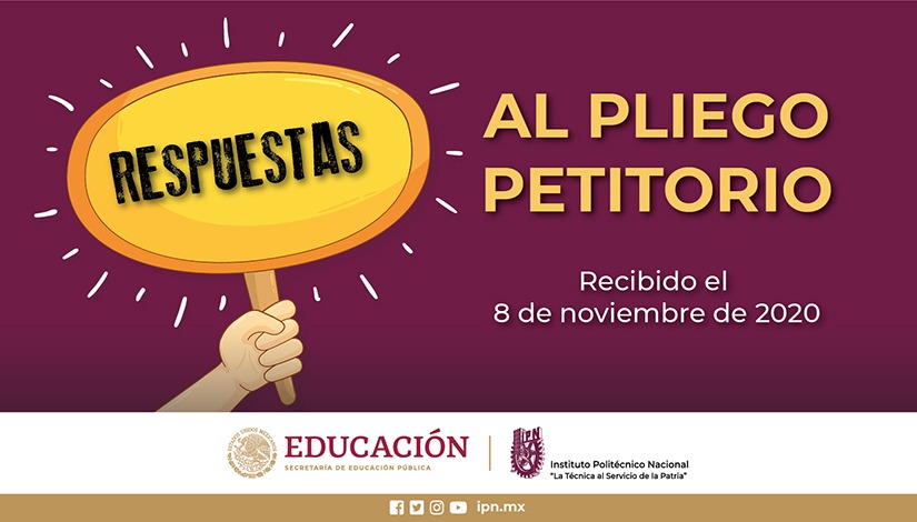 Respuestas al pliego petitorio recibido el 8 de noviembre. bit.ly/3plAO8c