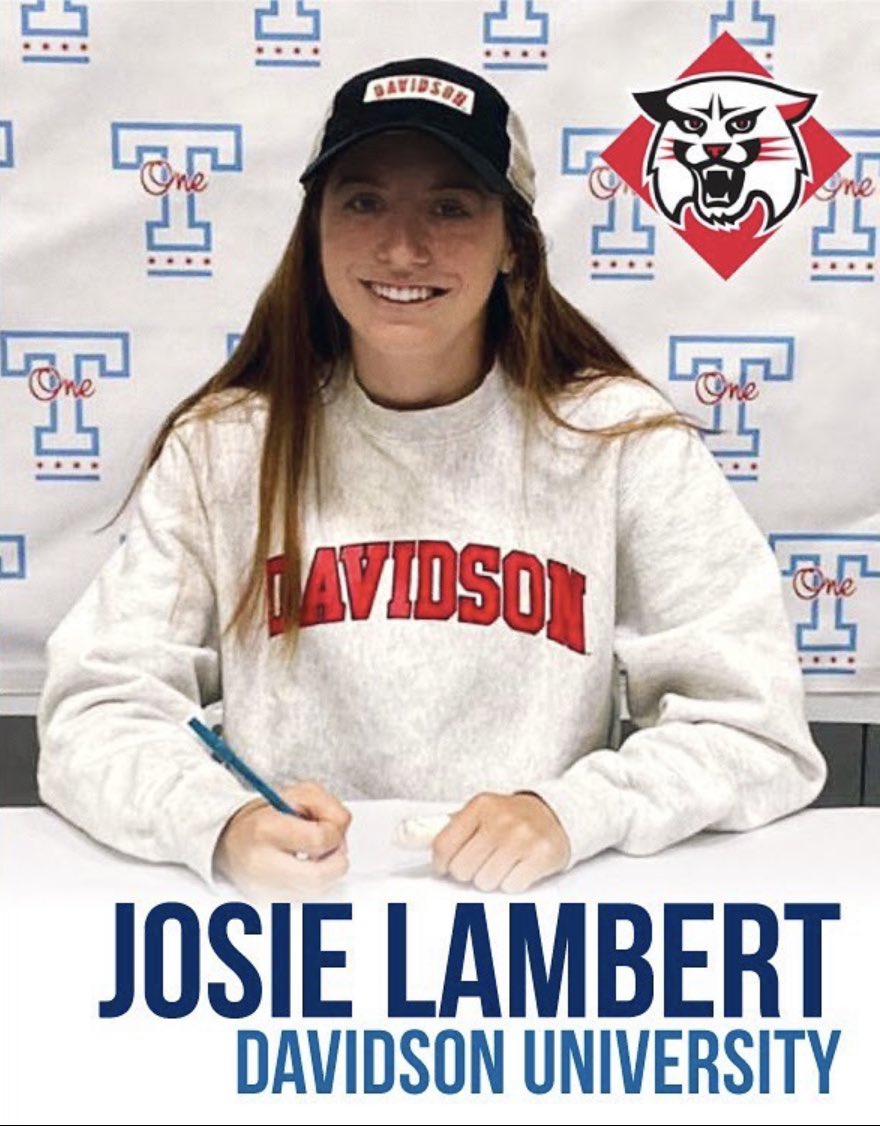 ETHSGLAX's tweet photo. Congratulations to Josie Lambert on her commitment to continue her education and lacrosse career at @DavidsonLax! https://t.co/nUD7e0aPLD