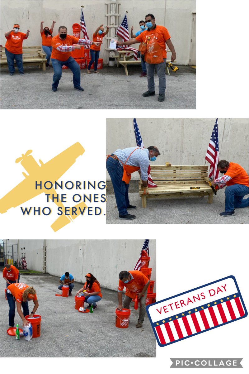 Home Depot 6976 (@hd6976) on Twitter photo #HomeDepotVets at #Store6976. Thankful for our Veterans and their service to keep our country safe! ๐บ๐ธ๐๐บ๐ธ๐๐บ๐ธ #VeteranDay2020 Thanks to our store manager JD, ASM  Lett Garcรญa, ASDS Liz Pรฉrez, and store associates who participated in this celebration and getting hands on. ๐๐๐ #HomeDepotVets at #Store6976. Thankful for our Veterans and their service to keep our country safe! ๐บ๐ธ๐๐บ๐ธ๐๐บ๐ธ #VeteranDay2020 Thanks to our store manager JD, ASM  Lett Garcรญa, ASDS Liz Pรฉrez, and store associates who participated in this celebration and getting hands on. ๐๐๐