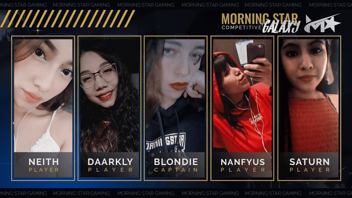 Le damos la bienvenida a estas hermosas chicas que darán todo para demostrar que son capaces en la #LigaUML #femenil ellas son.       @m_stargaming 
@Daarklyy
<a href="/lNeithl/">¥enn 🍒</a>
@GrimmieBx
@NannyLVG
<a href="/Saturn_Luu/">Draaxy</a>
 Últimos días de registro 
visualprogames.com/torneo/10