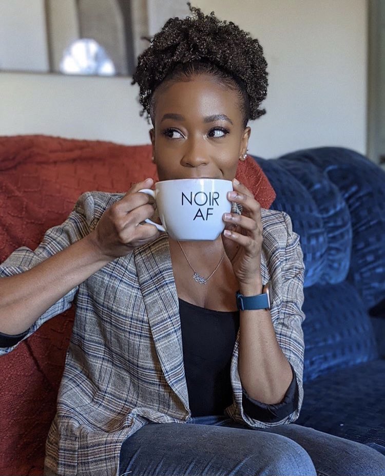 bluemagicgrind's tweet photo. Shoutout @_ikhea enjoying a nice cup of #NoirAF courtesy of @forurwear <Place an order now> https://t.co/x5VhGhC6fV