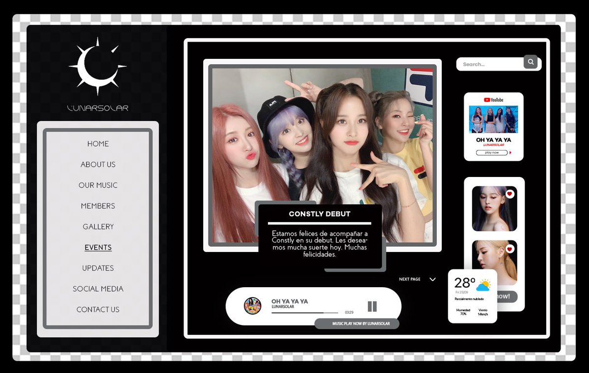 twtlunarsolar's tweet photo. ៸៸ ₊ 𝔩𝔞𝔫𝔡__ 』 ıng :: ın ⋅ ☾ 𝓛╱unᥲr-⧉.solᥲ˖𝓻 𓂅 : #ConstlyDB * #TAGWithConstly
Estamos felices de acompañar a @weconstly en su debut, les deseamos mucha suerte esta tarde. https://t.co/eVwlCL4aJb
