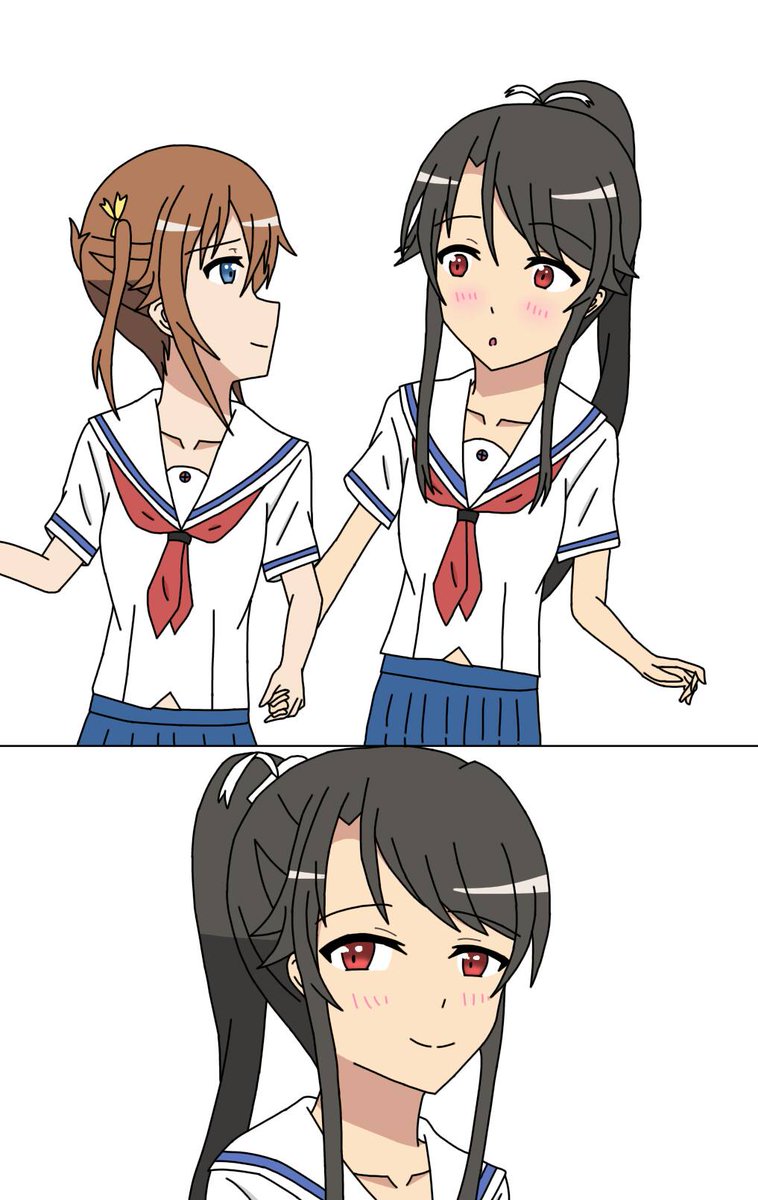 あっかー もう少し 繋いだ手を離さないから ねぇ そばで微笑んで はいふり劇場版主題歌free Turnのカップリング曲の一部の歌詞をミケシロで描いてみた はいふり ハイスクール フリート あっかー もう少し 繋いだ手を離さないから ねぇ そばで微笑んで はいふり劇場版主題歌free Turnのカップリング曲の一部の歌詞をミケシロで描いてみた はいふり ハイスクール フリート
