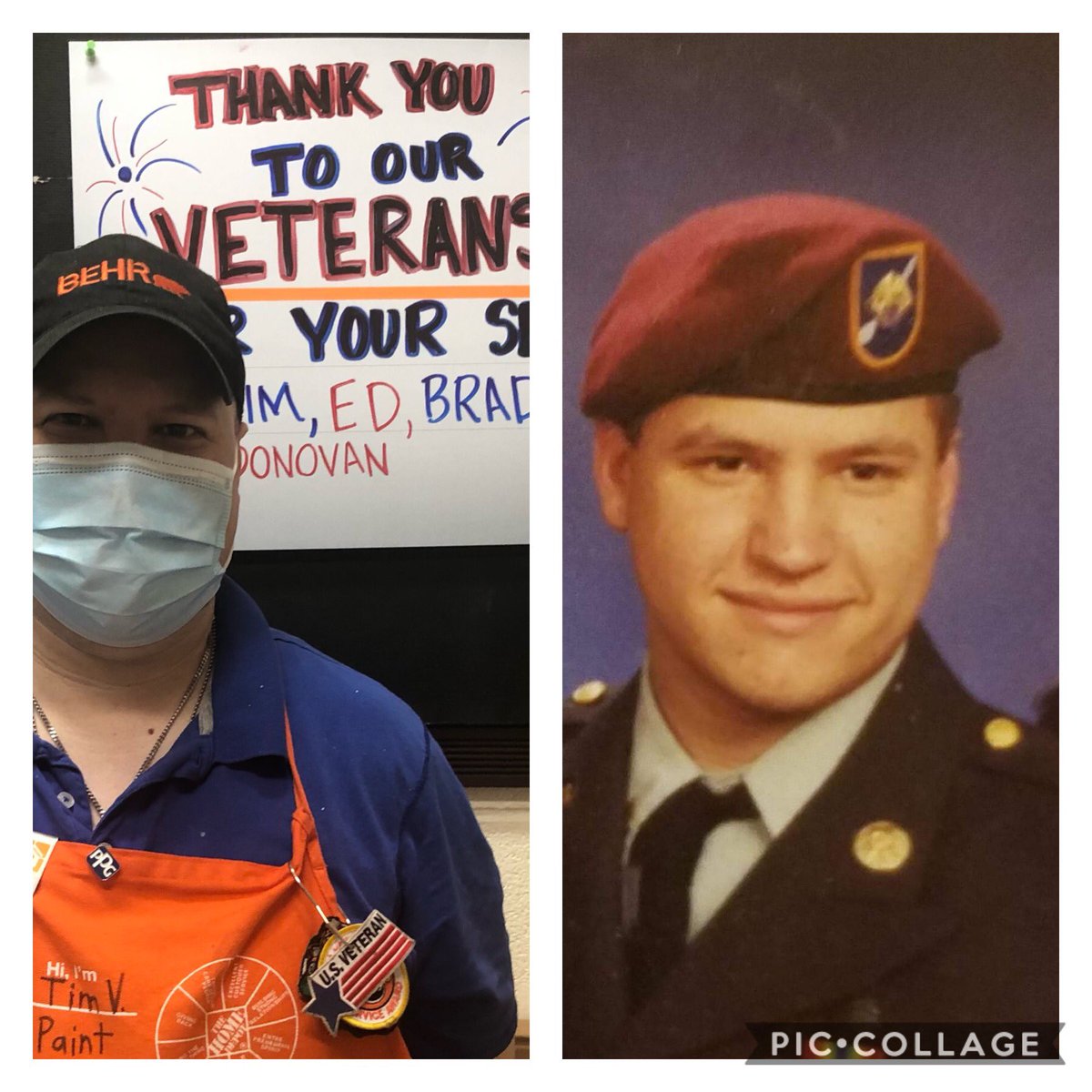 Mary Suh (@princesmary2550) on Twitter photo Thank you Tim for your service we at the #2550 THD are so proud to have you as a team member Happy Veterans Day <a href="/jasonbaker01/">jason baker</a> @thd0063 <a href="/OrrinBurkett/">Orrin Burkett</a> <a href="/BradSheldon_/">Brad Sheldon</a> Thank you Tim for your service we at the #2550 THD are so proud to have you as a team member Happy Veterans Day <a href="/jasonbaker01/">jason baker</a> @thd0063 <a href="/OrrinBurkett/">Orrin Burkett</a> <a href="/BradSheldon_/">Brad Sheldon</a>