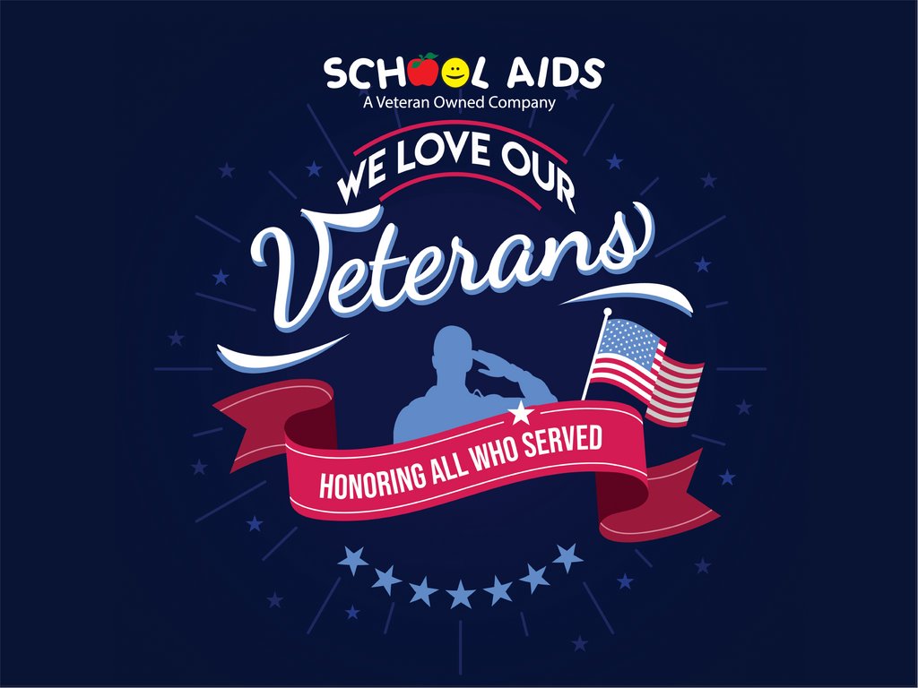 School Aids would like to honor all of our veterans who have served our Armed Services!