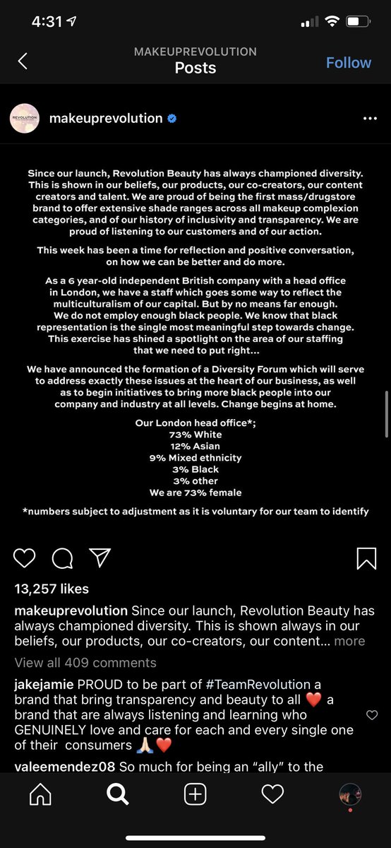 @Wrapfiqah_ May I just add that this is one of the companies that “pulled up” while the BLM movement was a “trendy” thing? Ridiculous.