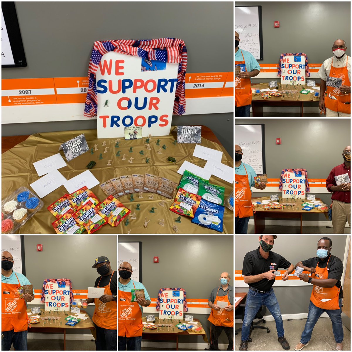 I want to thank all the men and women that served and continue to serve in our armed forces! A special shout out to my #114 associates! Frank, Randy, Gene, Estrella, Vanessa, Michael, Darius, Stanley, and RC! Thank you for your service!