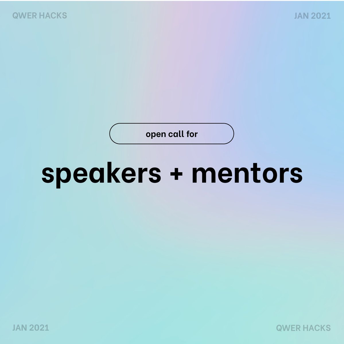 Interested in helping out with QWER Hacks? QWER Hacks is Major League Hacking's 1st LGBTQIA+ hackathon and the 1st LGBTQIA+ collegiate hackathon in the US. If you’d like to volunteer as a mentor or judge, please fill out the form at tinyurl.com/qwer-hacks-col… asap!