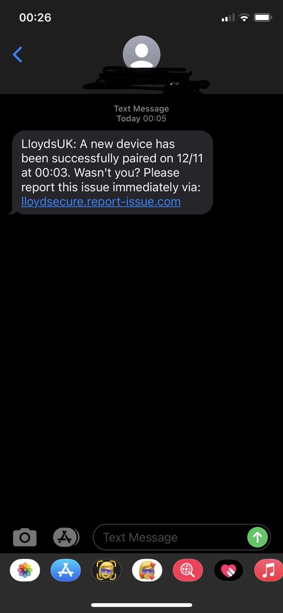 ⁦<a href="/LloydsBank/">Lloyds</a>⁩ scam presumably?