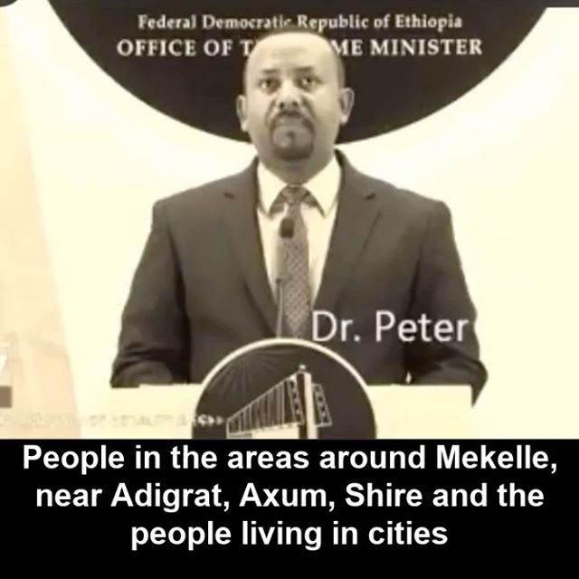 RenaissanceCou1's tweet photo. Abiy wants to use "millions" of Oromo against #WarOnTigray He turned off internet till COVID to bomb Wollega. Dismantled #Queerroo in South&East. After #TigrayGenocide it'll be more Oromo-again. Sidama-Gumuz... Don't let Tyranny destroy us. #ProblemIsTyrannyNotEthnicity @peterdao https://t.co/gx8lovM90i
