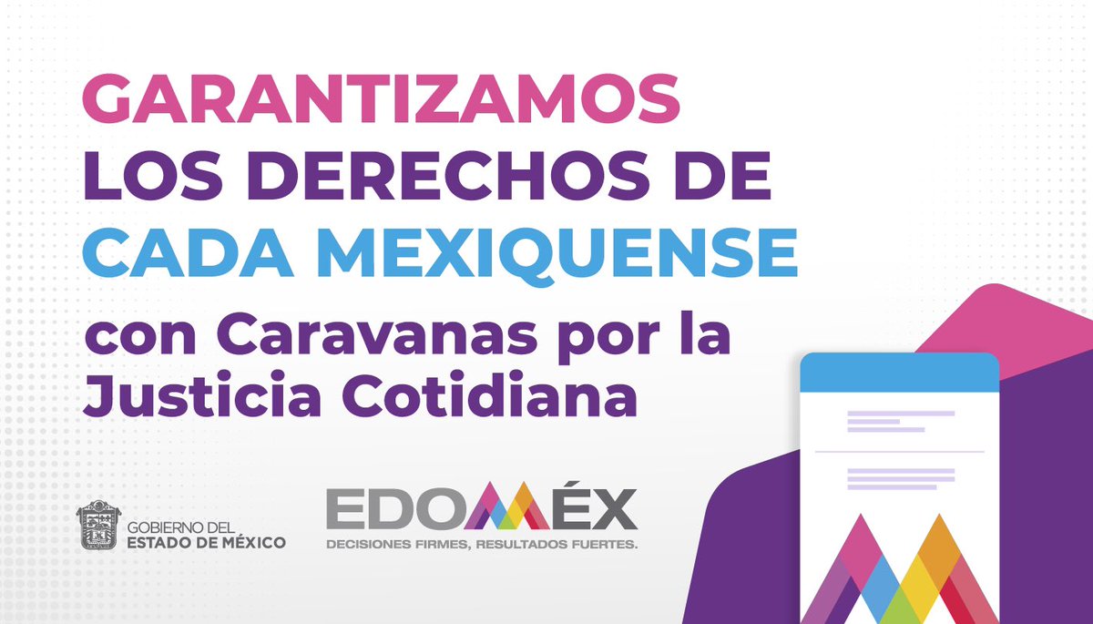 alfredodelmazo's tweet photo. Garantizamos los derechos de cada mexiquense con las #CaravanasXLaJusticia. https://t.co/kVBA2cnqbc