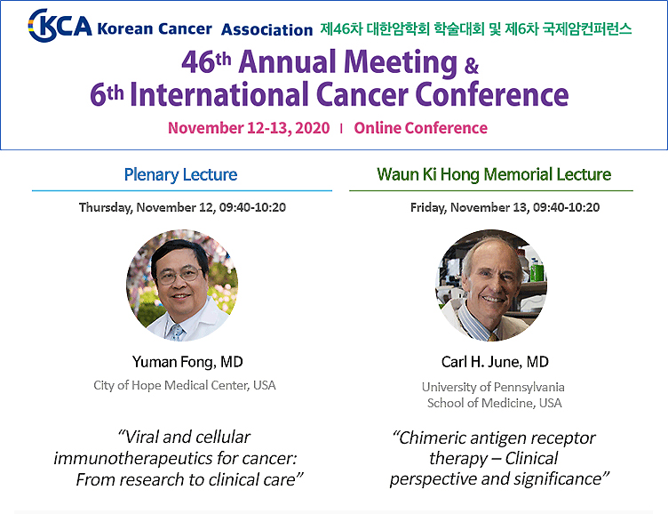 SoCalYuman's tweet image. Honored to be the Plenary Speaker of the 46th Meeting of the Korean Cancer Association. Science, education, and collaboration has to go on even in COVID times. Wonderful virtual conference organized by an amazing organization dedicated to cures for cancer. #MoreCuresLessInvasive