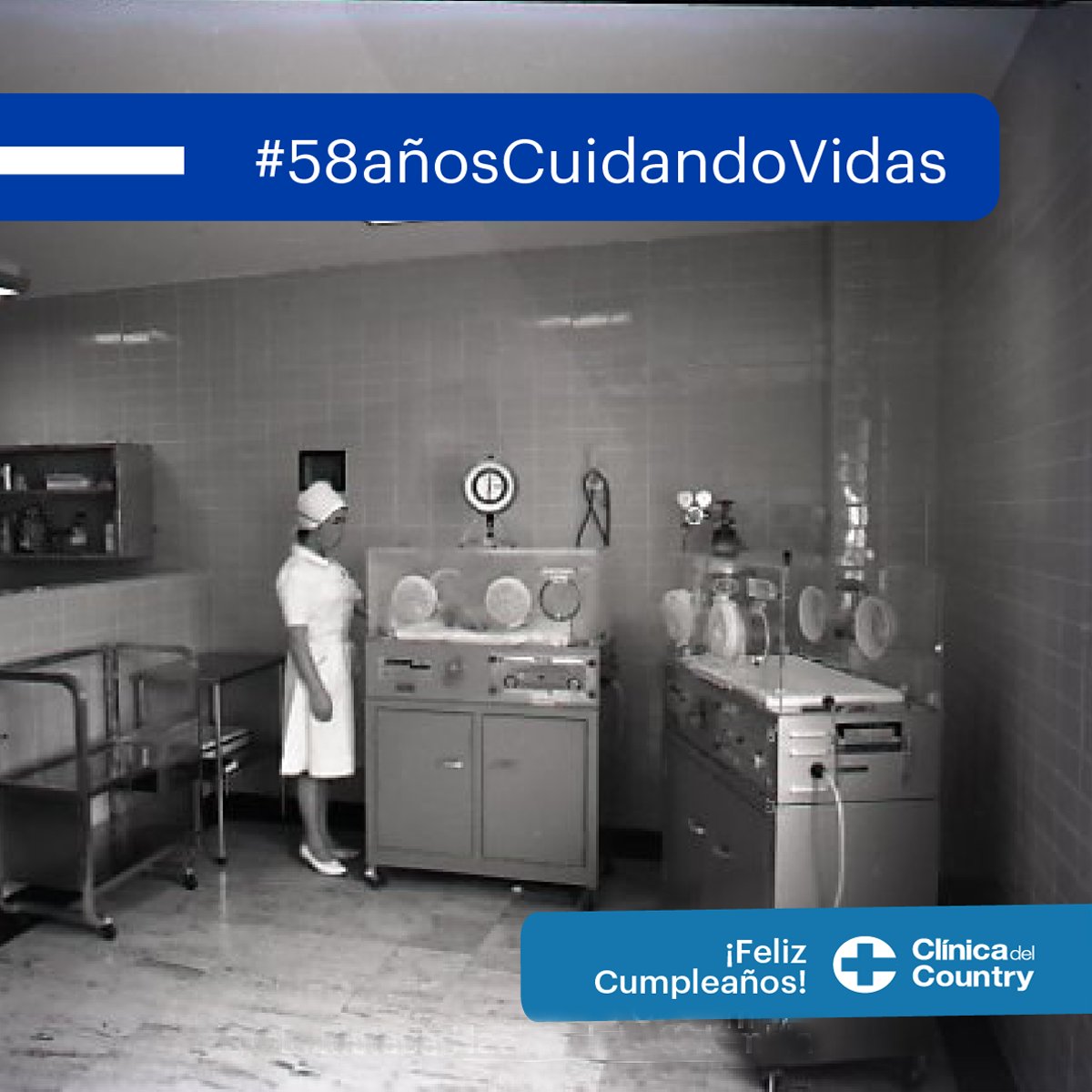 Clinica_Country's tweet photo. Desde 1962, nuestros pacientes han depositado su confianza en La Clínica del Country para que con el máximo compromiso de un gran equipo humano cuidemos su salud y la de sus familias. Hoy recordamos con orgullo y agradecimiento #58AñosCuidandoVidas https://t.co/u5xPvYZlnZ
