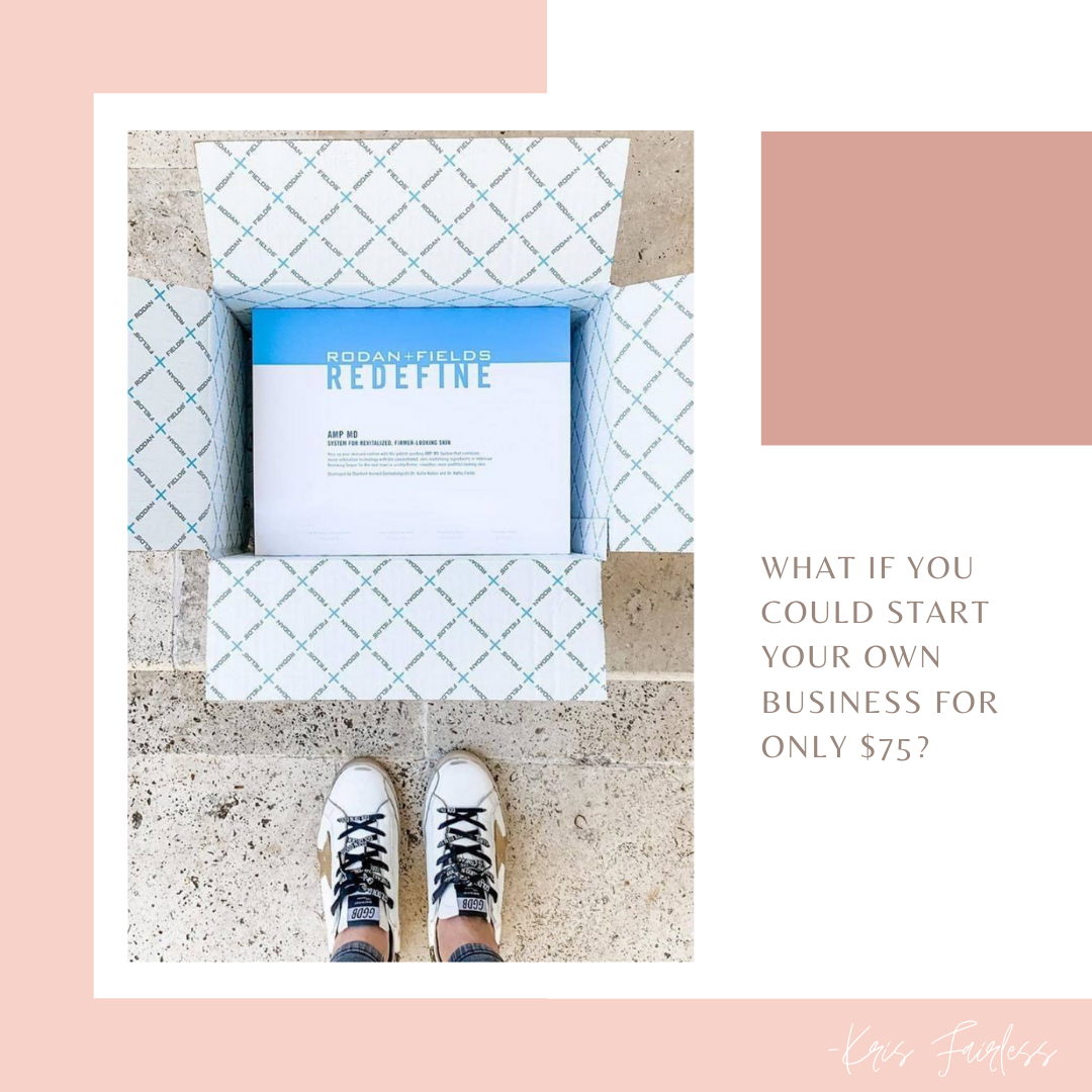 Did you know that you can now start your R+F business for only $75?!!!! 

INSANE, right?! 

Where in the world can you start a business for less than $100 and become commissionable right away, with no experience necessary? 

I'd love to teach you all I know and help YOU get start