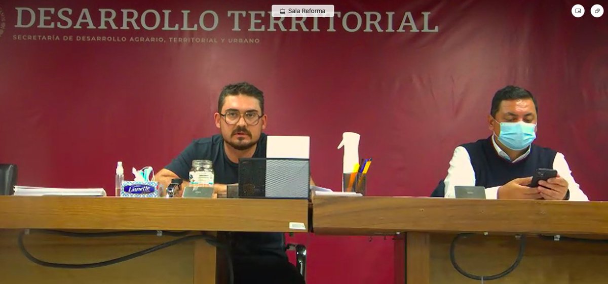 SEDATU_mx's tweet photo. "El Programa Regional de #OrdenamientoTerritorial de la zona del @TrenMayaMX, será el ejercicio de planeación más ambicioso de las próximas dos o tres décadas y tenemos la fortuna de trabajar para asegurar que se realice de manera exitosa", indicó el secretario @MeyerFalcon. https://t.co/QZQ0nOwtGq