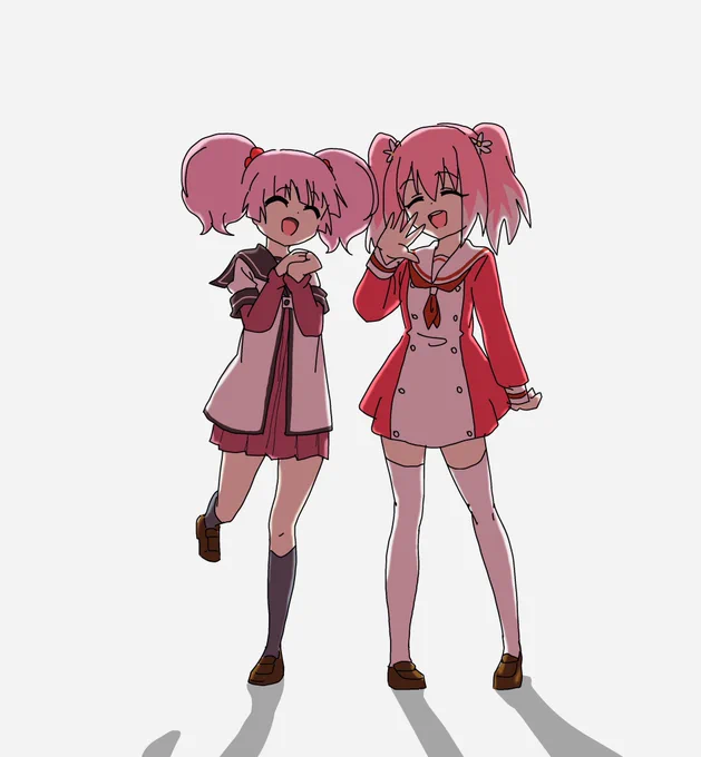 無能なナナおもろいです
ピンク髪もふもふツインテ腹黒少女
CV 大久保瑠美
ゆるゆりの某吉川氏を彷彿とさせる

貴重なお二人のツーショット描いてみました 