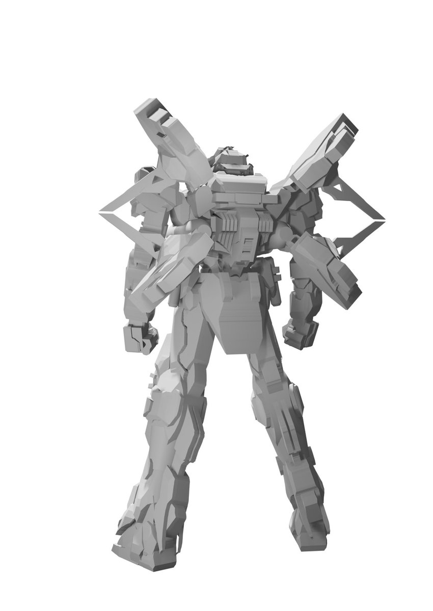「ラフモデル作ってデザイン考えるの楽すぎる～～～～～ 」|PaintedMIKEのイラスト