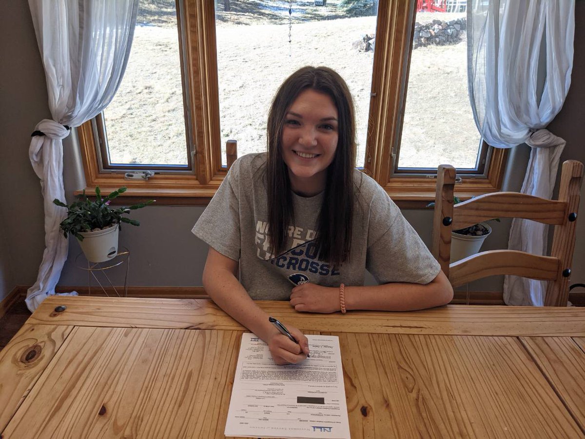 Congratulations to Maddie Mancini and the Girls Lacrosse Team!!! Maddie will be furthering her athletic and academic career at Notre Dame College.

<a href="/JeffcoAthletics/">Jeffco Athletics</a> <a href="/CHSAA/">CHSAA</a>