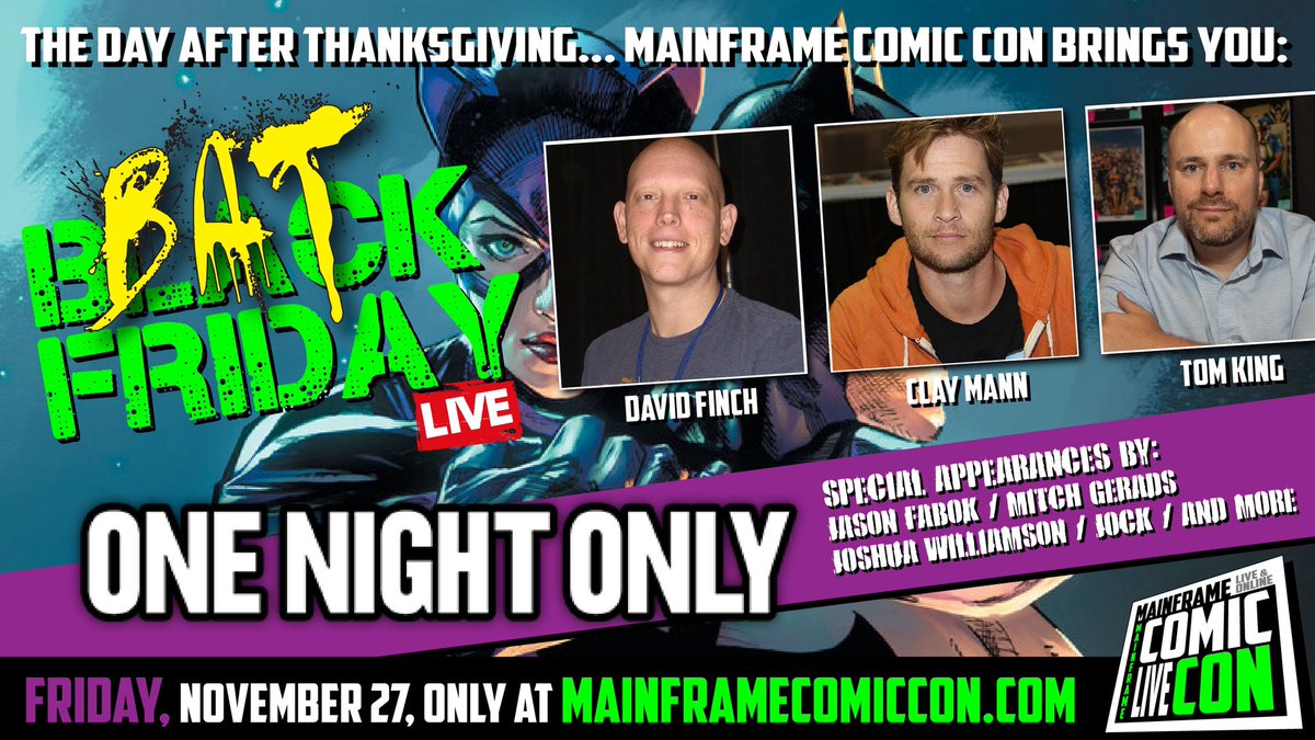 MFComicCon's tweet photo. Just announced, with a TON more on the way!!! https://t.co/haDVJjcLxb https://t.co/5V7lmDDS2H