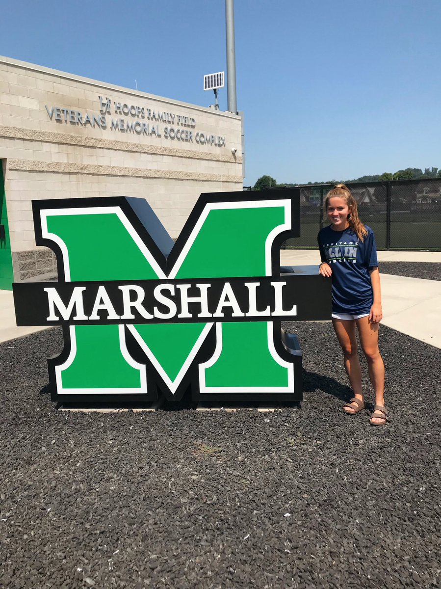 So blessed and excited to announce my commitment to play soccer at Marshall University!! I’m extremely thankful for everyone who helped me along the way. #goherd <a href="/HerdWSoccer/">Marshall Women's Soccer</a>