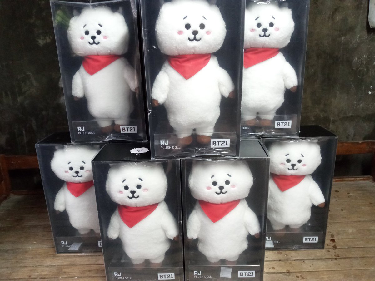 kkk07_twt's tweet photo. #7RE; QUICK UPDATE
RE: BT21 RJ STANDING DOLL (MEDIUM) from US Line Collection
These 2 smol boxes arrived yesterday. ♡♡ 10 RJ Dolls came home! 🥳🎉 As I've checked, there were no visible damages BUT some of it were opened. Even the boxes in wc the dolls were in was opened. https://t.co/xa8mgKRp4i