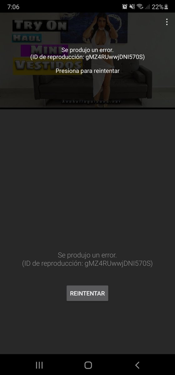 AnabellaGaleano's tweet photo. Se cae @YouTube #CayóYoutube #YouTubeRip https://t.co/L0PkHMferG