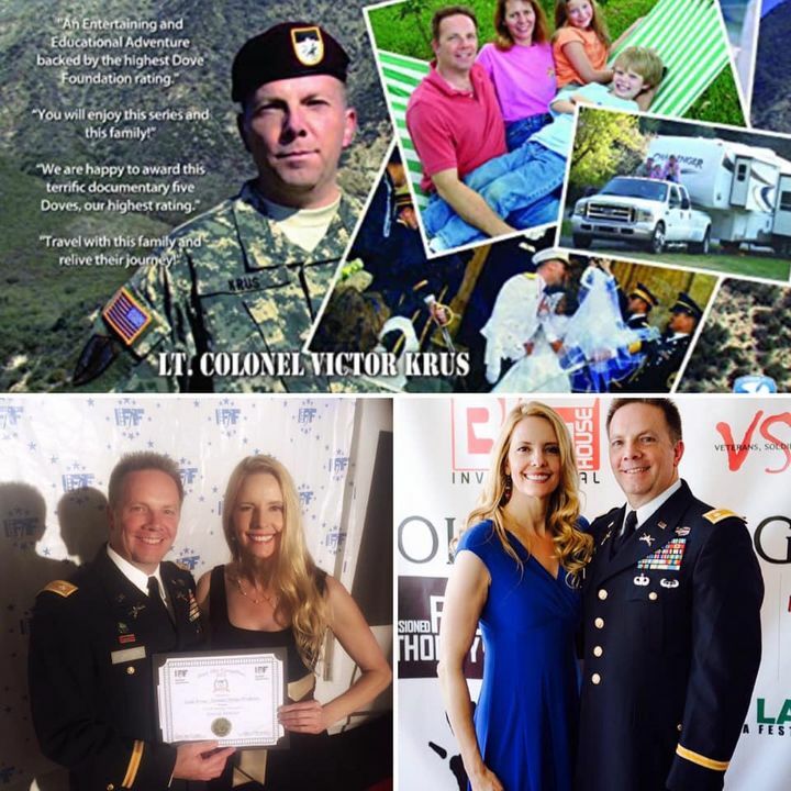 Honoring Director Linda Kruse brother and Docu-series star of KRUSING AMERICA: LT Colonel Victor Krus and all Military on Veterans Day. #GoArmy #ProudToBeYourSister #VeteransDay2020 #KrusingAmerica #AtticusProductions
Linda Kruse