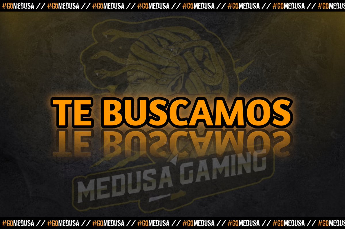 MedusaGaming_'s tweet photo. #BS | ¡Anuncio!

🔸 Reabrimos y ¡más serios que nunca!

Buscamos jugadores F/A Dispuestos a hacer Tryouts.
🔸Requisitos: 
10k 3vs3
+15 años
Wsp y Disc 
Compromiso y responsabilidad.

¡Apoyen a los nuevos equipos! Con un ♥️ Y 🔃 nos ayudas un montón. 
Gracias a todos. 🖐️🧡 https://t.co/yhZL7J2hCo