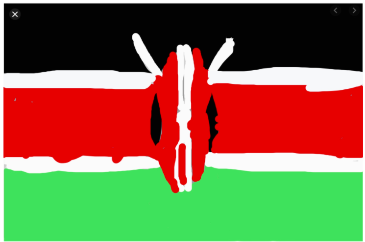 We learned about how children in Kenya get books. The kids saw the flag of Kenya and wanted to color it. #day3 <a href="/OrchardSTEM/">Orchard STEM School</a> <a href="/AppleEDU/">Apple Education</a> <a href="/OrchardSTEM/">Orchard STEM School</a>