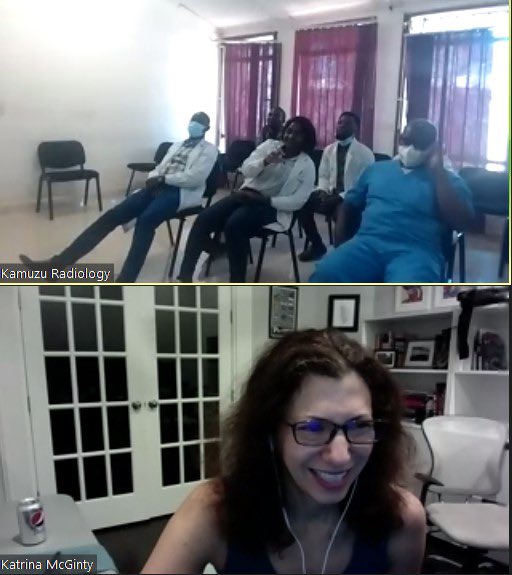 RADAIDChapters's tweet photo. Our UNC @RADAIDIntl Chapter started their week by providing case conferences for colleagues in #Malawi. We thank Dr. Katrina McGinty @UNCRadiology @UNCMalawi @culpmp @UNCRadRes for their dedication to global radiology outreach! https://t.co/zQZpTyXeD7