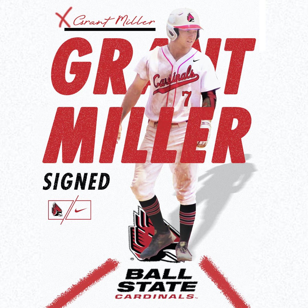 Officially a Cardinal!! 🖊 #chirpchirp <a href="/BallStateBB/">Ball State Baseball</a> <a href="/BTBeem24/">Blake Beemer</a> <a href="/CoachMaloney/">Rich Maloney</a>