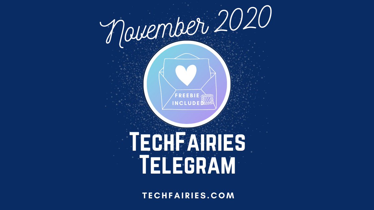 🧚‍♀️TechFairies Telegram NOVEMBER Newsletter is ready!
 I love using Canva and I have included a FREEBIE!  I have updated my reading list as well! Enjoy!

Here is the link: mailchi.mp/e1067f86bbfc/t…