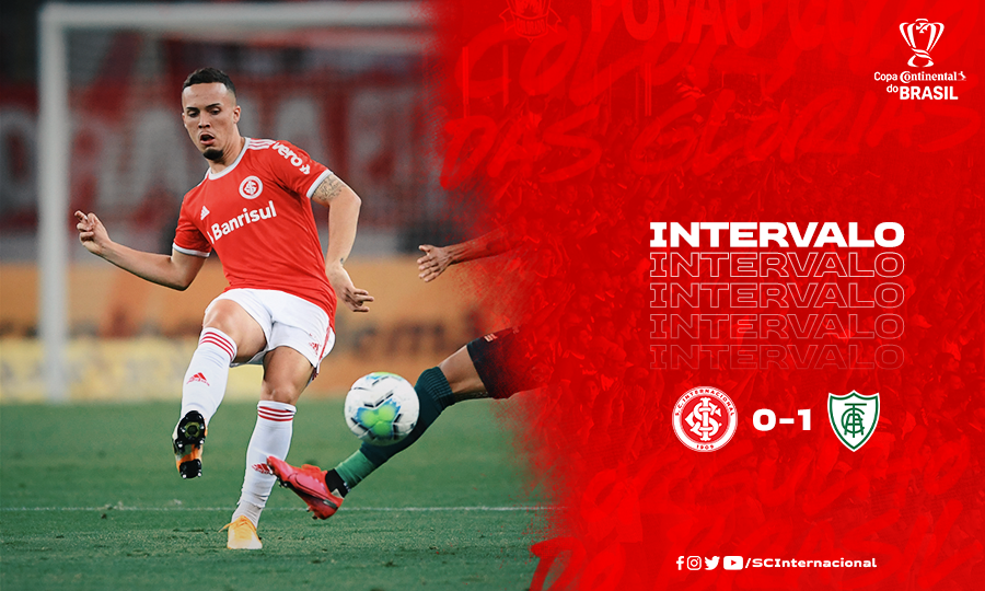 SCInternacional's tweet photo. (INTxAMG) ⏰ 47'/1T: Intervalo de jogo no Beira-Rio. #VamoInter 🇦🇹 https://t.co/gzFnyTXIkv
