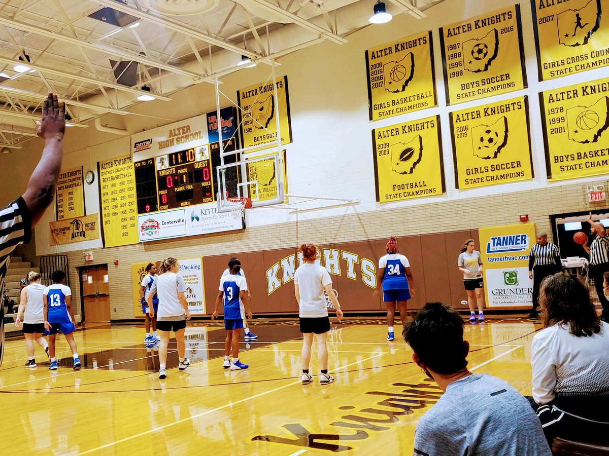 AlterGirlsBball's tweet photo. Happy to host Dunbar for our second scrimmage this season. Good luck to the Wolverines this season π #GoALK βοΈ https://t.co/u3enZUZxRR