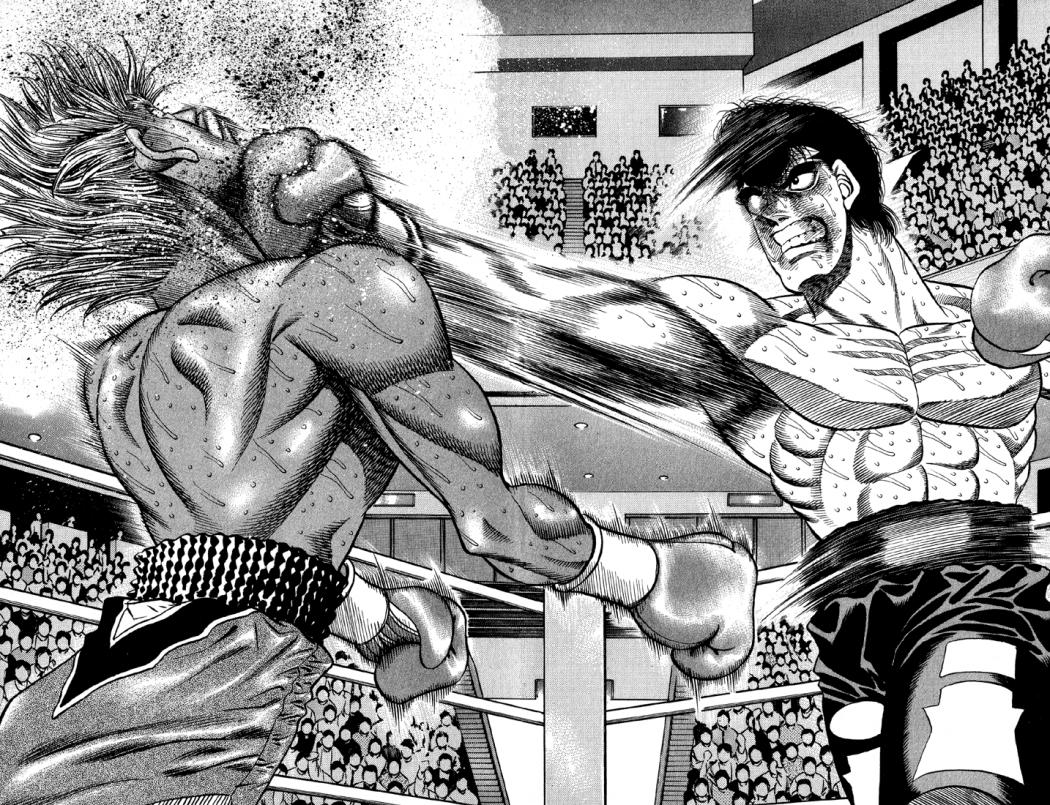 Hawks Punch, Takamura vs Hawks, Hajime no Ippo